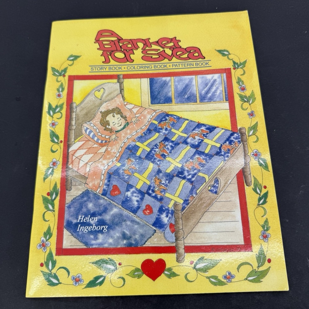 A Blanket for Svea Helen Ingeborg Gregory Swedish Quilt Patterns Coloring Story